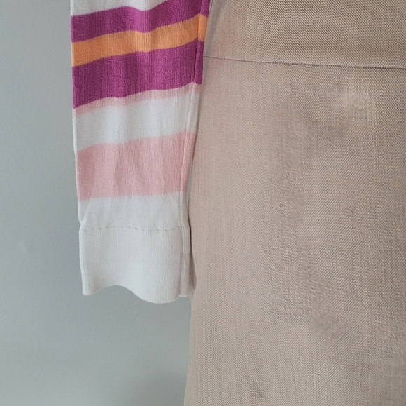 Tristan Neutral Color Midi Skirt Size 10 - Picture 6 of 10